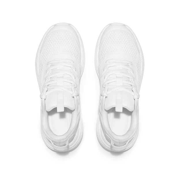 [FlexLife] Women's Lightweight Mesh Running Shoes - WHITE - 4